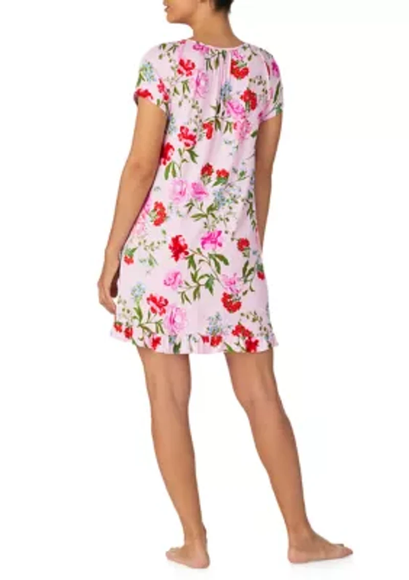 Women's Short Sleeve Sleep Shirt