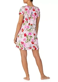 Women's Short Sleeve Sleep Shirt