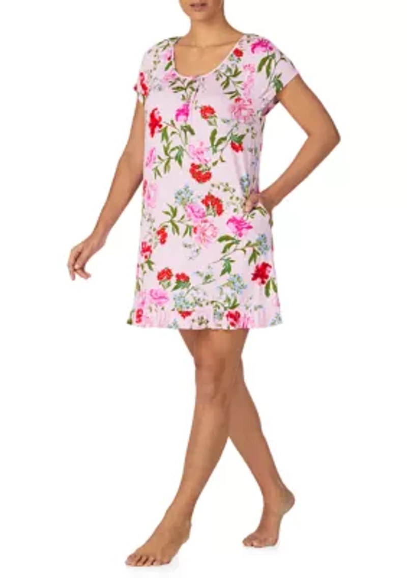 Women's Short Sleeve Sleep Shirt