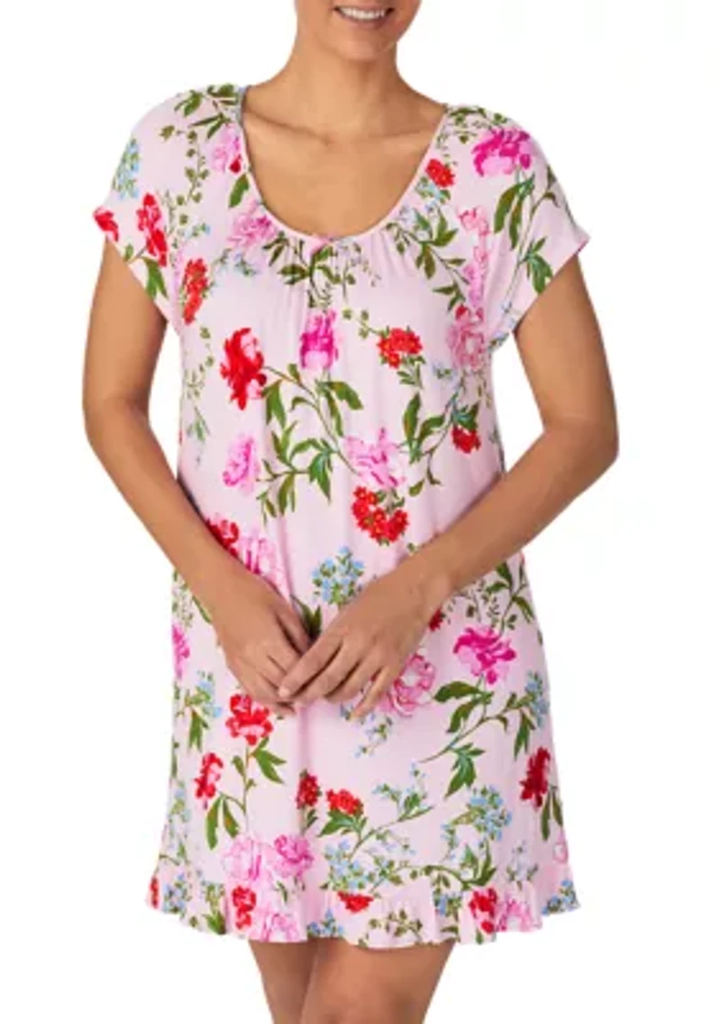 Women's Short Sleeve Sleep Shirt