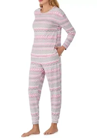 Women's Long Sleeve Top and Jogger Set