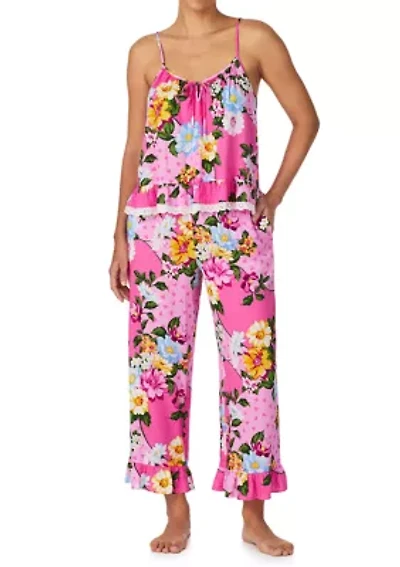 Women's Cami & Cropped Pants Sleep Set