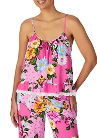 Women's Cami & Cropped Pants Sleep Set