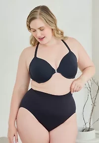 The Luna Front-Closure Racerback Power Mesh Bra