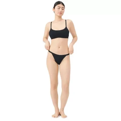 Essentials cotton 3pk string bikini