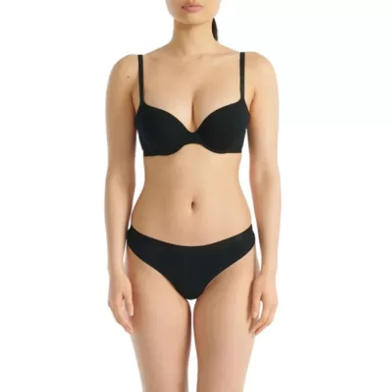 Essentials cotton tshirt push up bra