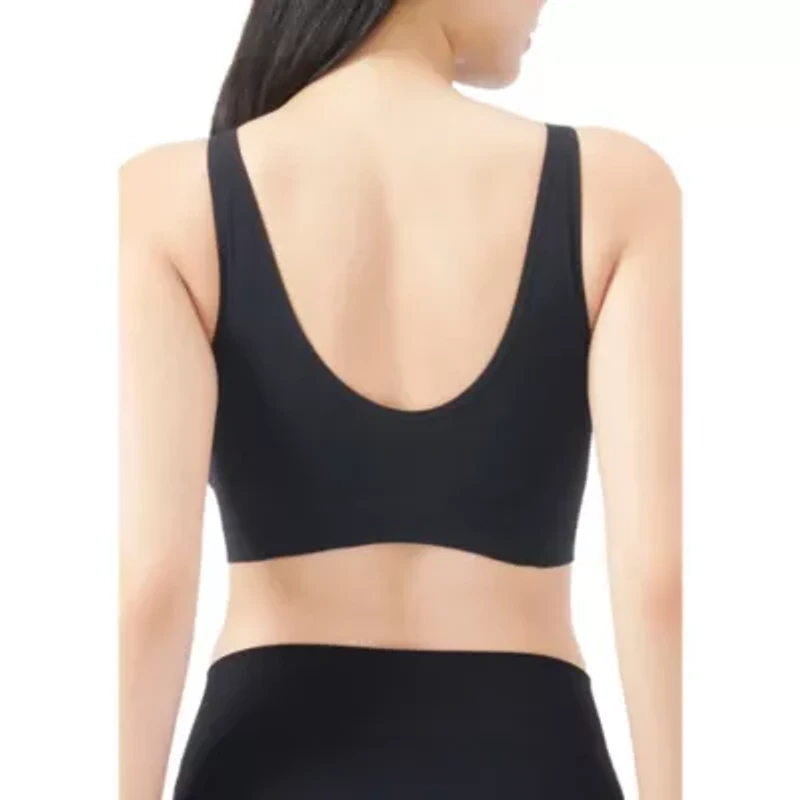 Seamless micro stretch lounge bra w/ cookies