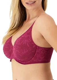Breathe Cotton Modal Lace Underwire Bra