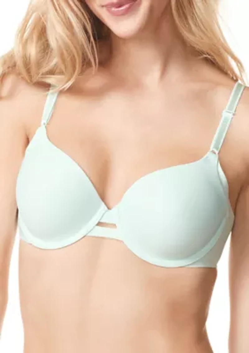 No Side Effects® Underarm-Smoothing Comfort Underwire Lightly Lined T-Shirt Bra - 1356