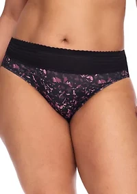 No Pinching Problems® Dig-Free Comfort Waist Microfiber Hi-Cut Brief