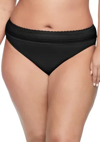 No Pinching, Problems® Dig-Free Comfort Waist Microfiber Hi-Cut Brief - 5109