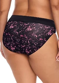 No Pinching Problems® Dig-Free Comfort Waist Microfiber Hi-Cut Brief
