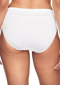 No Pinching, Problems® Dig-Free Comfort Waist Microfiber Hi-Cut Brief - 5109