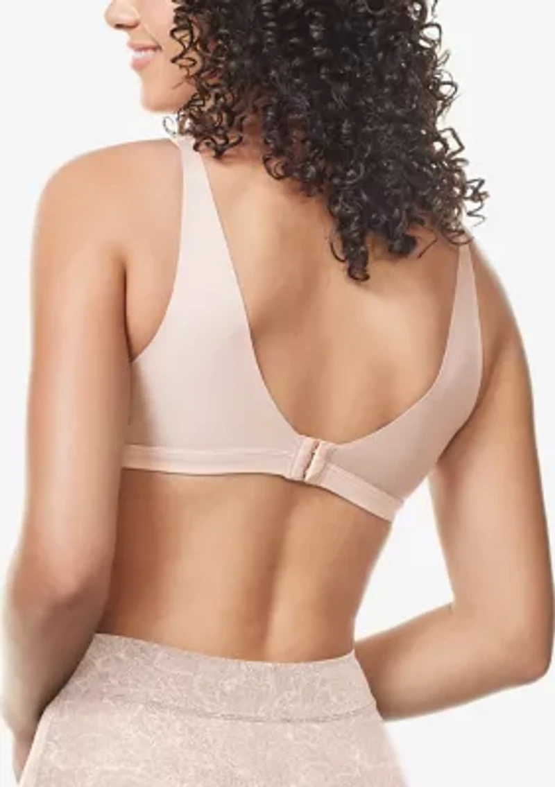 No Side Effects® Wire-Free Back Smoothing Contour with Easy Bra