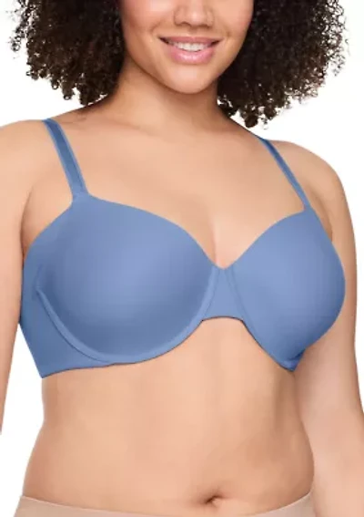 No Side Effects® Seamless Underarm-Smoothing Comfort Underwire Lightly Lined T-Shirt Bra