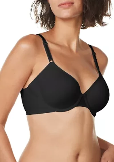No Side Effects Lightweight Mesh Underwire Lightly Lined T-Shirt Bra