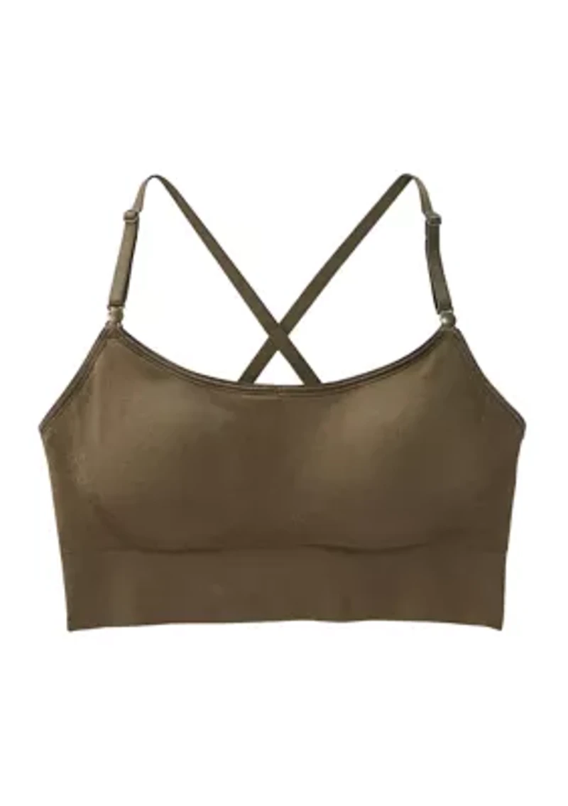 Easy Does It® Dig-Free Comfort Band with Seamless Stretch Wireless Lightly Lined Convertible Bra - RM0911A