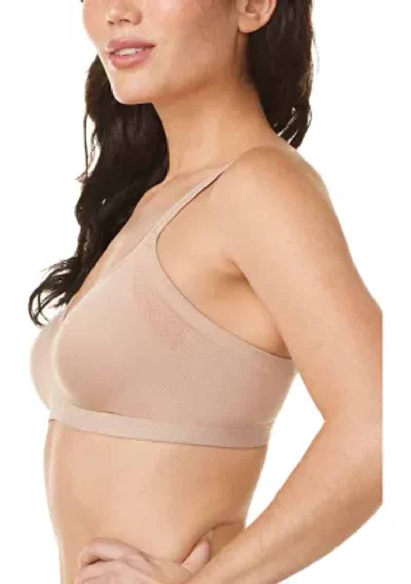 Easy Does It® Underarm-Smoothing with Seamless Stretch Wireless Lightly Lined Comfort Bra