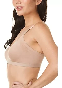 Easy Does It® Underarm-Smoothing with Seamless Stretch Wireless Lightly Lined Comfort Bra
