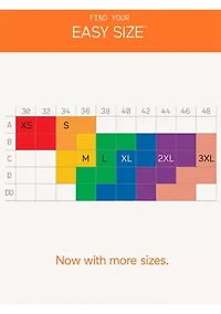 Easy Does It® Underarm-Smoothing with Seamless Stretch Wireless Lightly Lined Comfort Bra