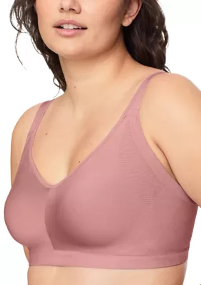 Easy Does It® Underarm-Smoothing with Seamless Stretch Wireless Lightly Lined Comfort Bra