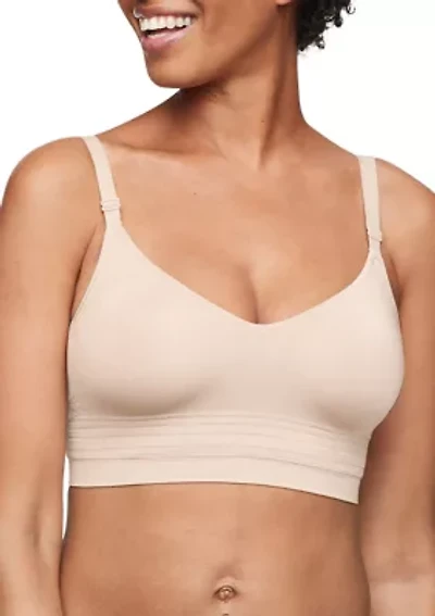 Easy Does It™ Allover Smoothing Seamless Longline Bra