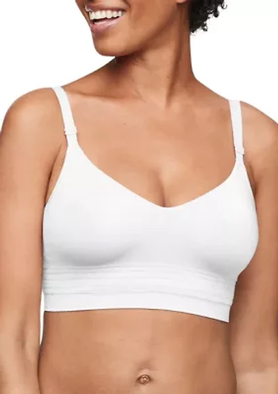 Easy Does It™ Allover Smoothing Seamless Longline Bra