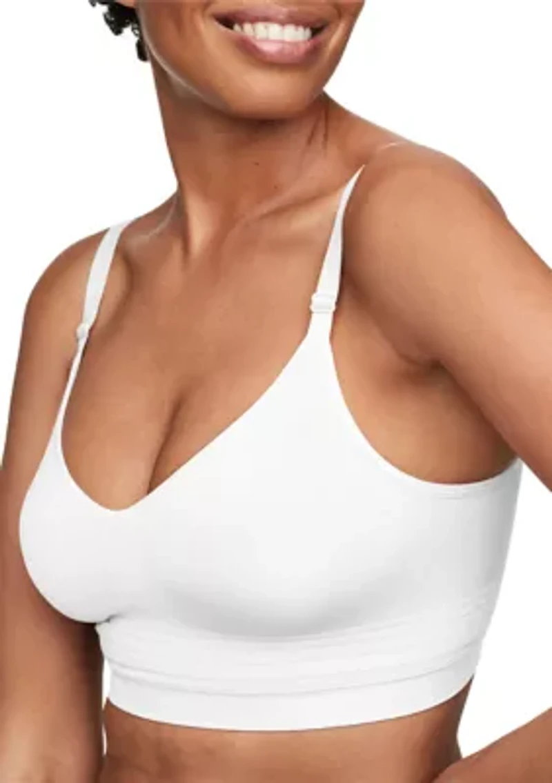 Easy Does It™ Allover Smoothing Seamless Longline Bra