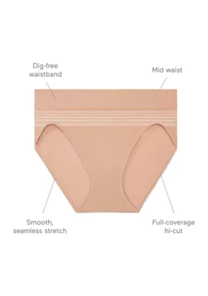 No Pinching, Problems® Dig-Free Comfort Waist Smooth and Seamless Hi-Cut - RT5501P