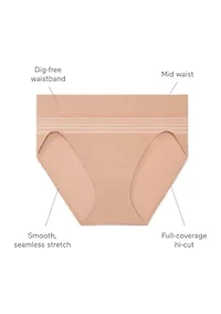 No Pinching, Problems® Dig-Free Comfort Waist Smooth and Seamless Hi-Cut - RT5501P
