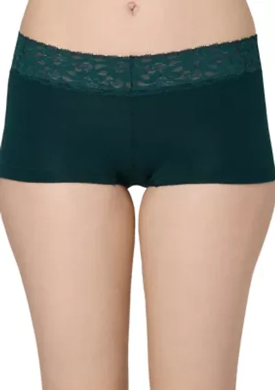 Dream Cotton Lace Boy Short