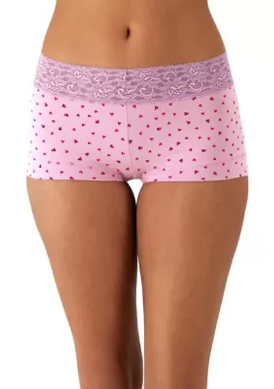 Dream Cotton Lace Boy Short