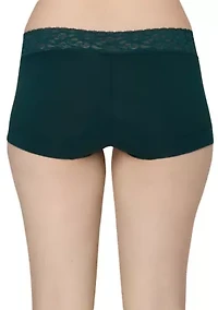 Dream Cotton Lace Boy Short