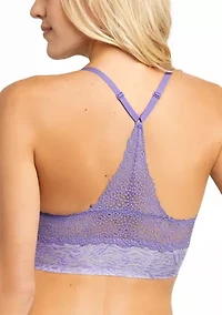Pure Comfort V-Neck Pullover Lace Back Bra
