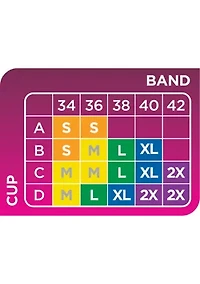 Pure Comfort V-Neck Pullover Lace Back Bra