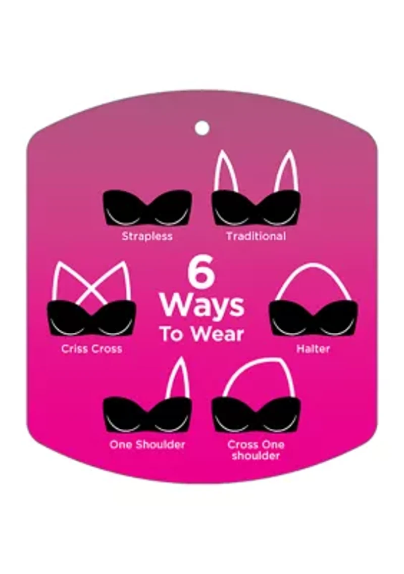 Pure Comfort® Wireless Multi Way Strapless Bra