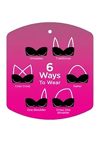 Pure Comfort® Wireless Multi Way Strapless Bra
