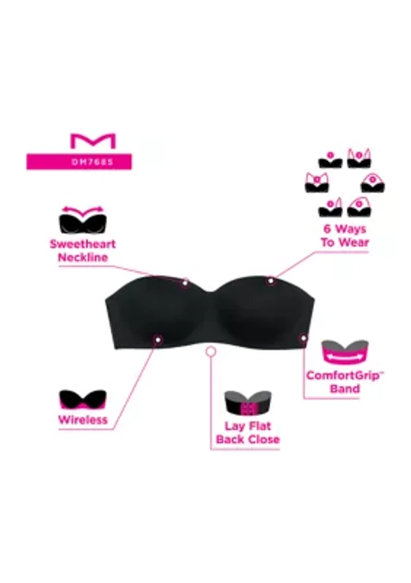 Pure Comfort® Wireless Multi Way Strapless Bra