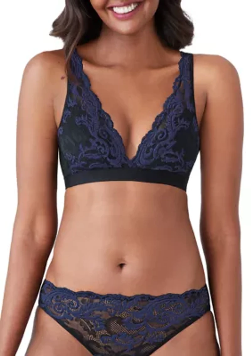 Instant Icon Exclusive Cross-Dyed Lace Bralette