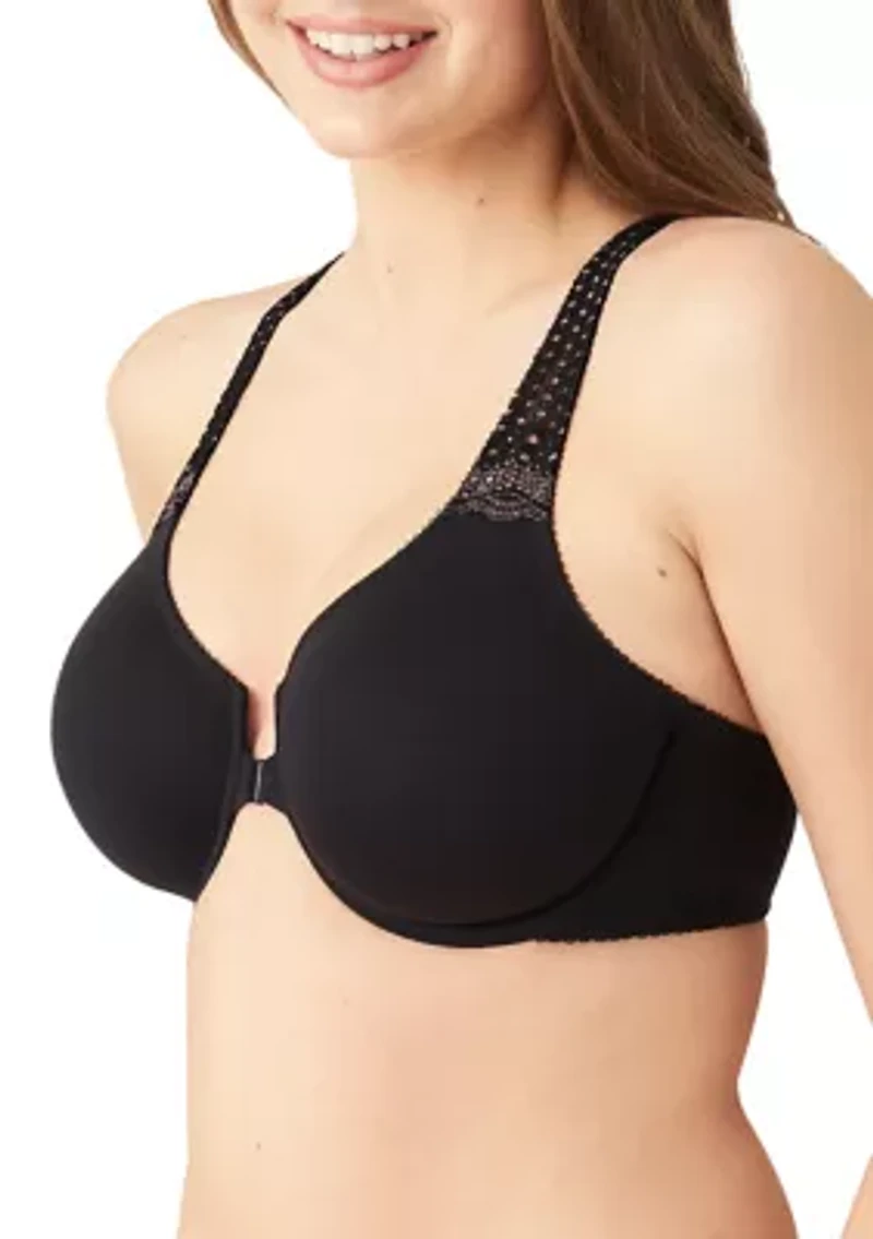 Soft Embrace Front Close Racerback Bra - 851311