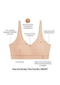 Easy Like Sunday Wirefree Bra