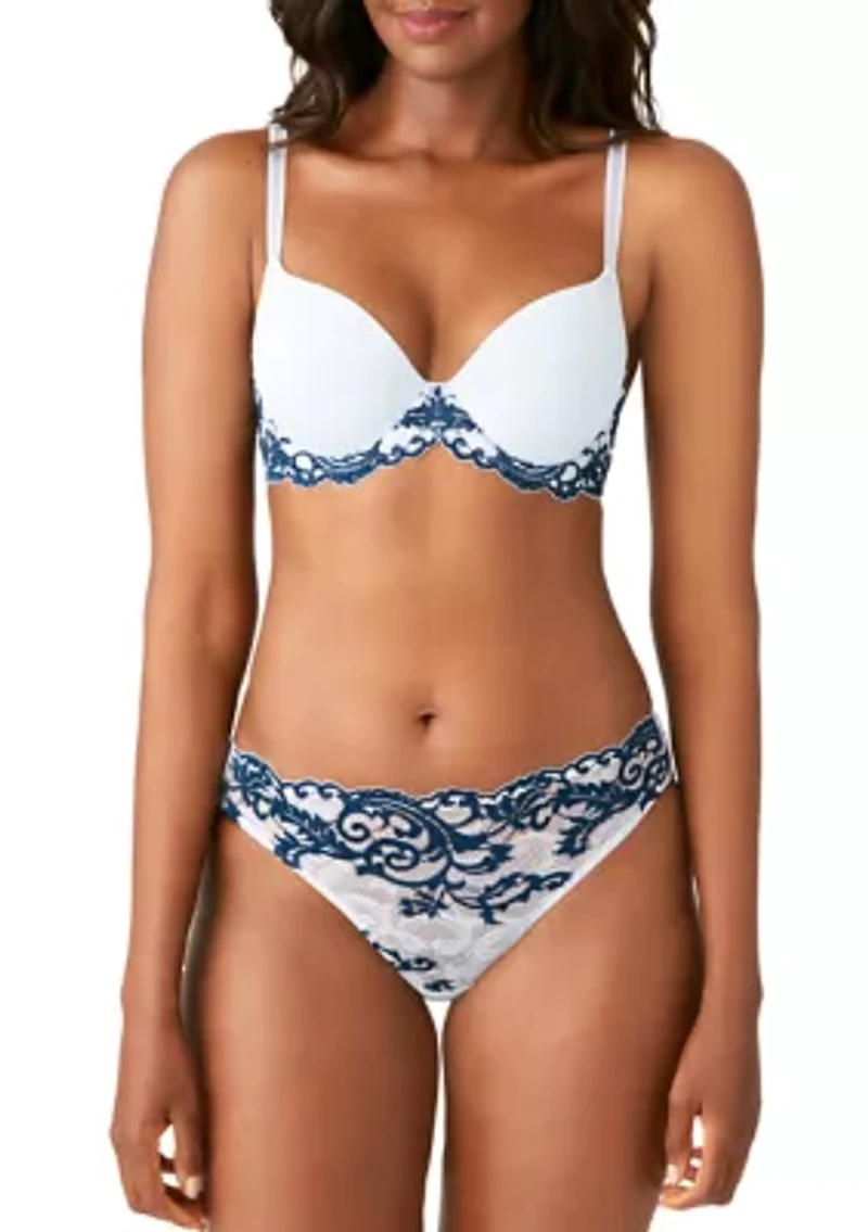 Instant Icon Cross-Dyed Lace Contour Bra