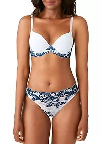Instant Icon Cross-Dyed Lace Contour Bra