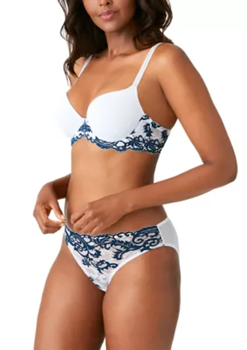 Instant Icon Cross-Dyed Lace Contour Bra