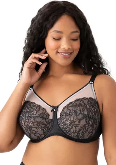 Retro Chic Full Figure Underwire Bra - 855186