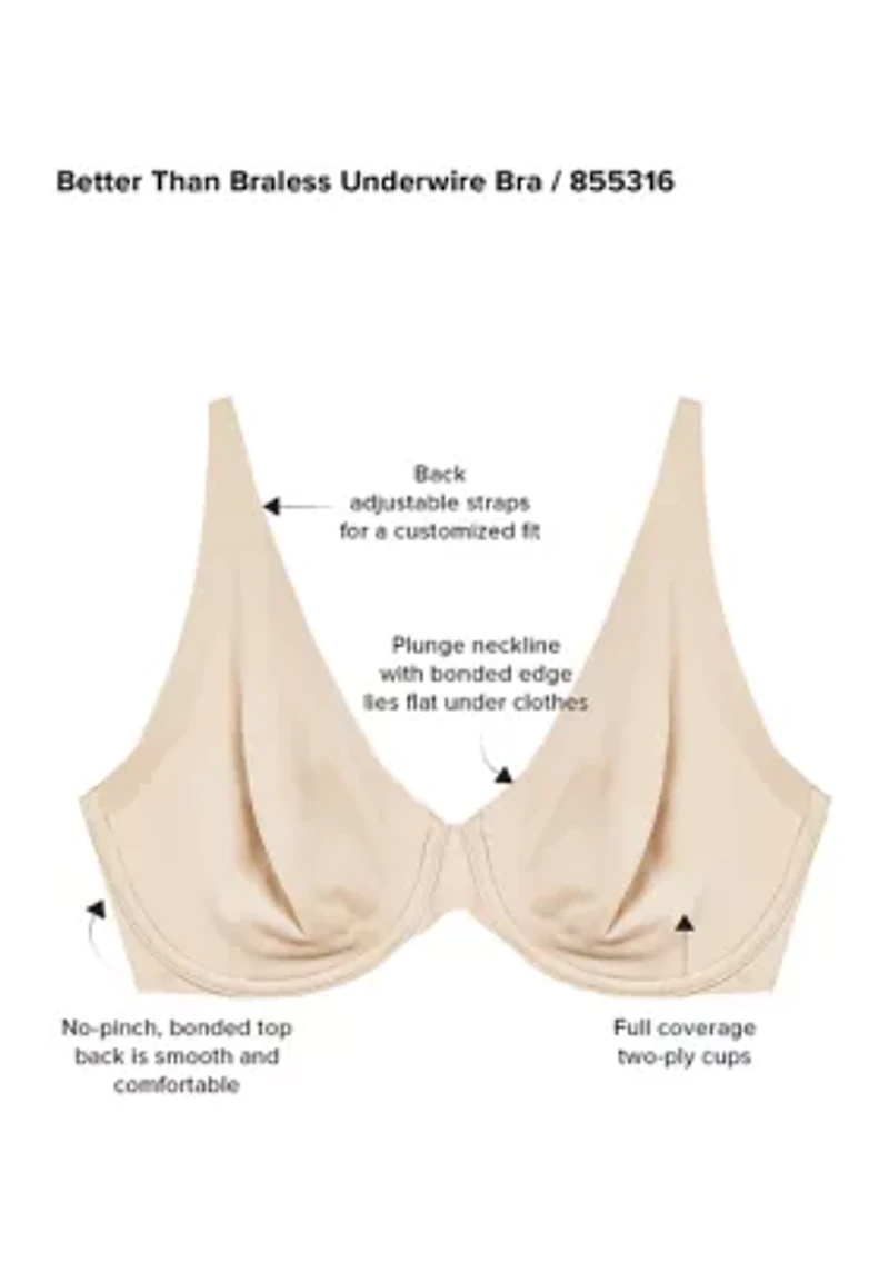 Better than Braless Underwire Bra