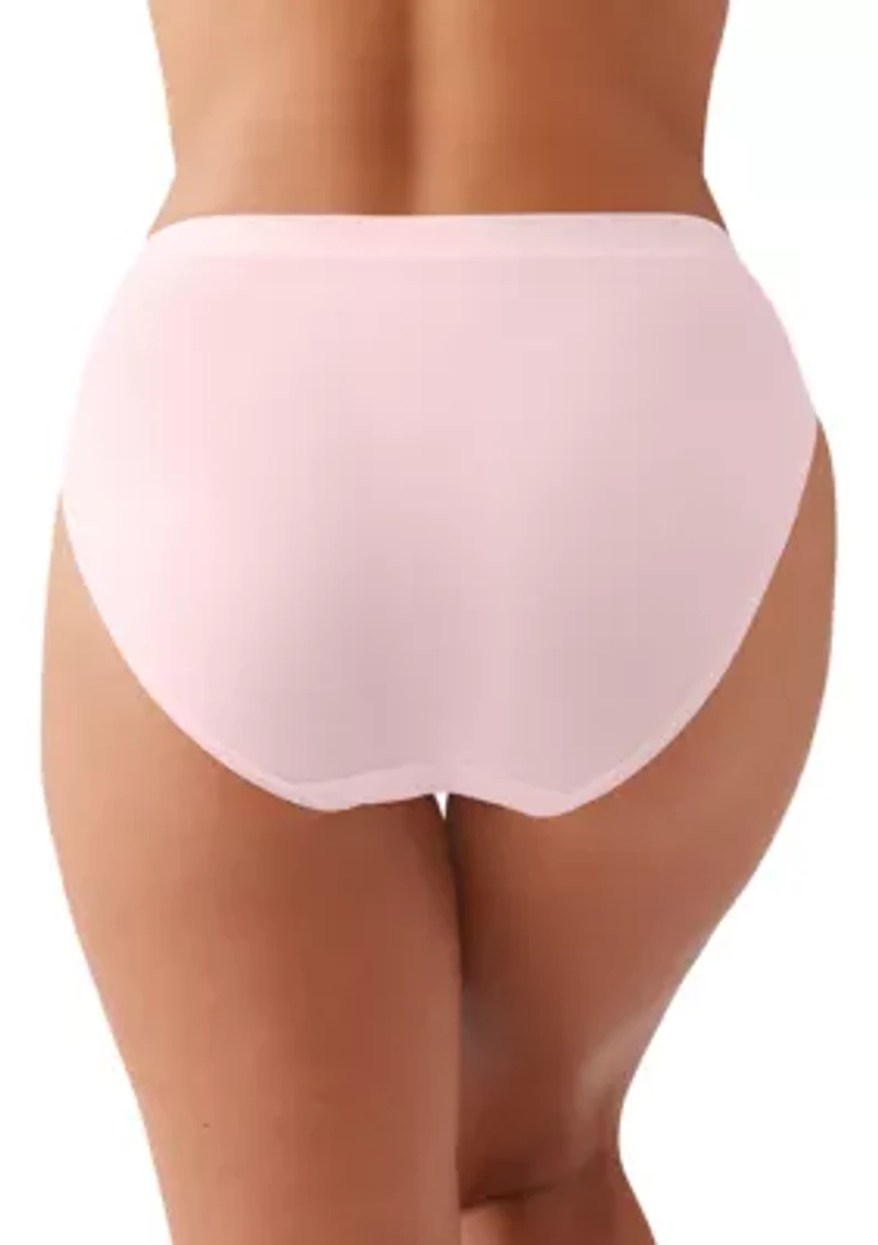 Understated Cotton High Cut Briefs