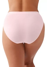 Understated Cotton High Cut Briefs