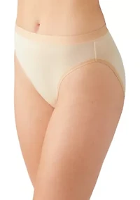 Understated Cotton High Cut Briefs