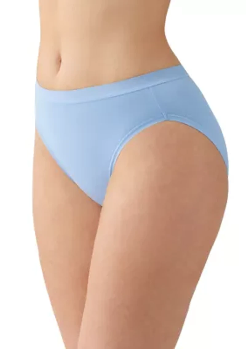 Understated Cotton High Cut Briefs
